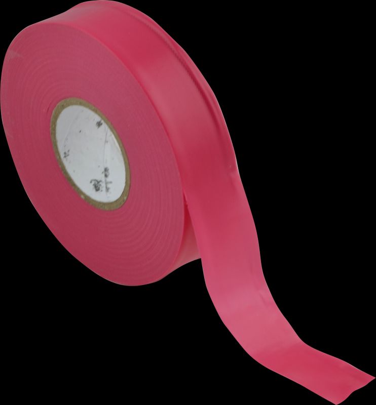 Maxisafe Fluoro Red flagging tape