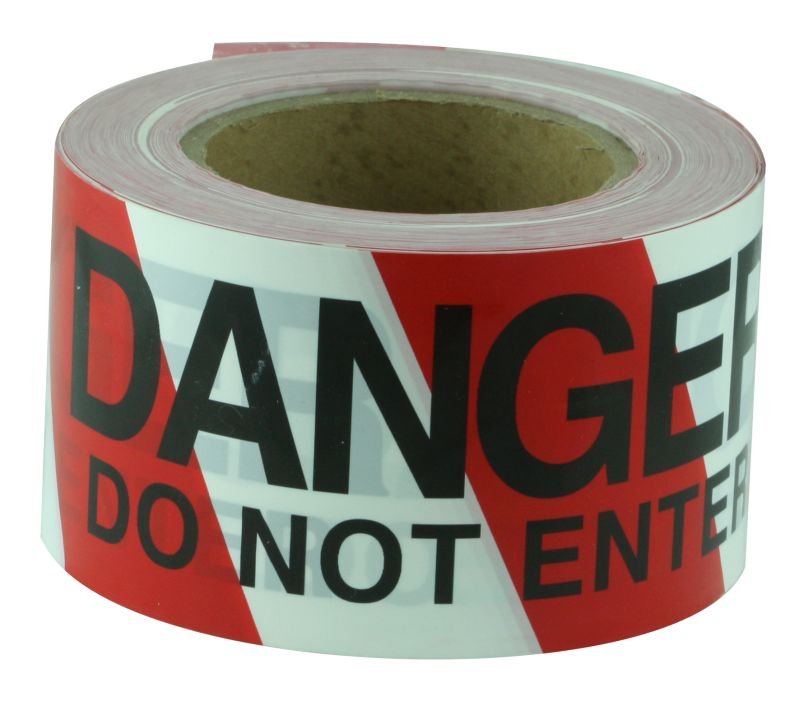Maxisafe DANGER DO NOT ENTER black on red/white