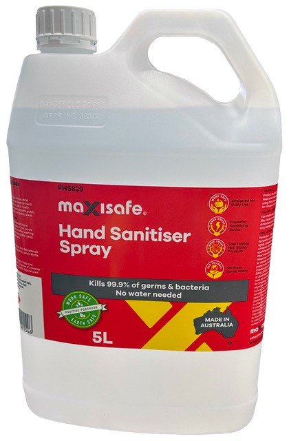 Liquid Hand Sanitiser - 5ltr Bottle