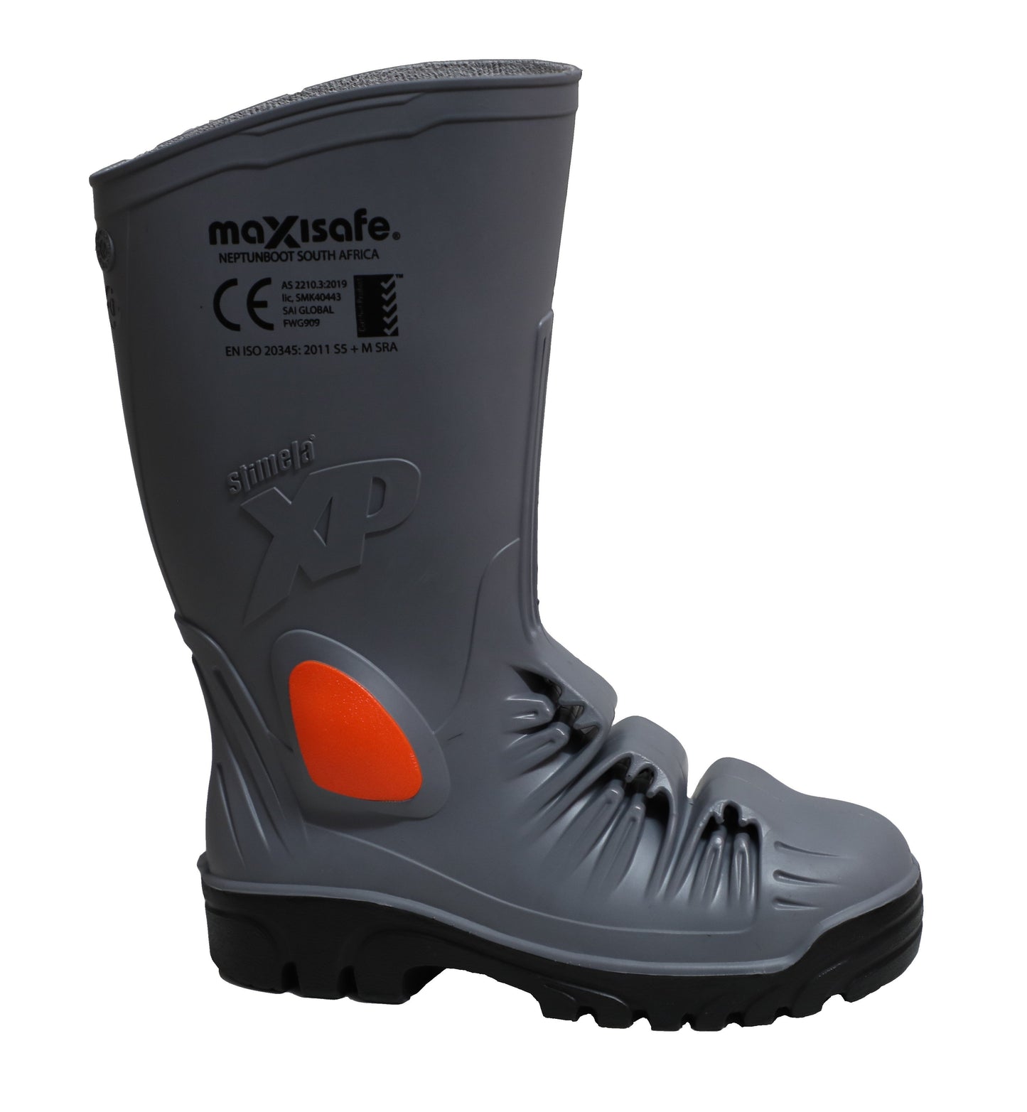 Stimela XP Composite Safety Toe Gumboots with Midsole & Metatarsal Protection