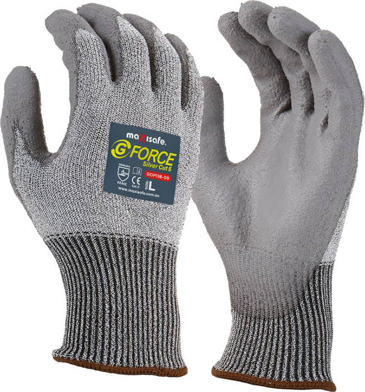 G-Force Silver Cut E Glove - Retail Carded