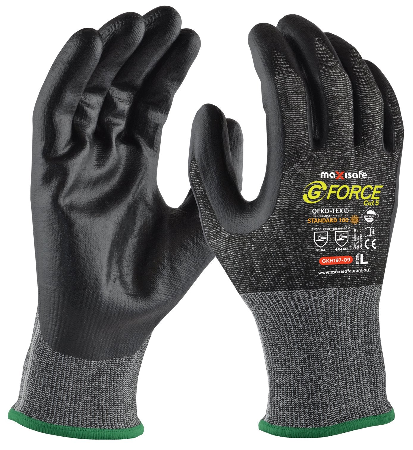 G-Force Cut D Nitrile coated gloves