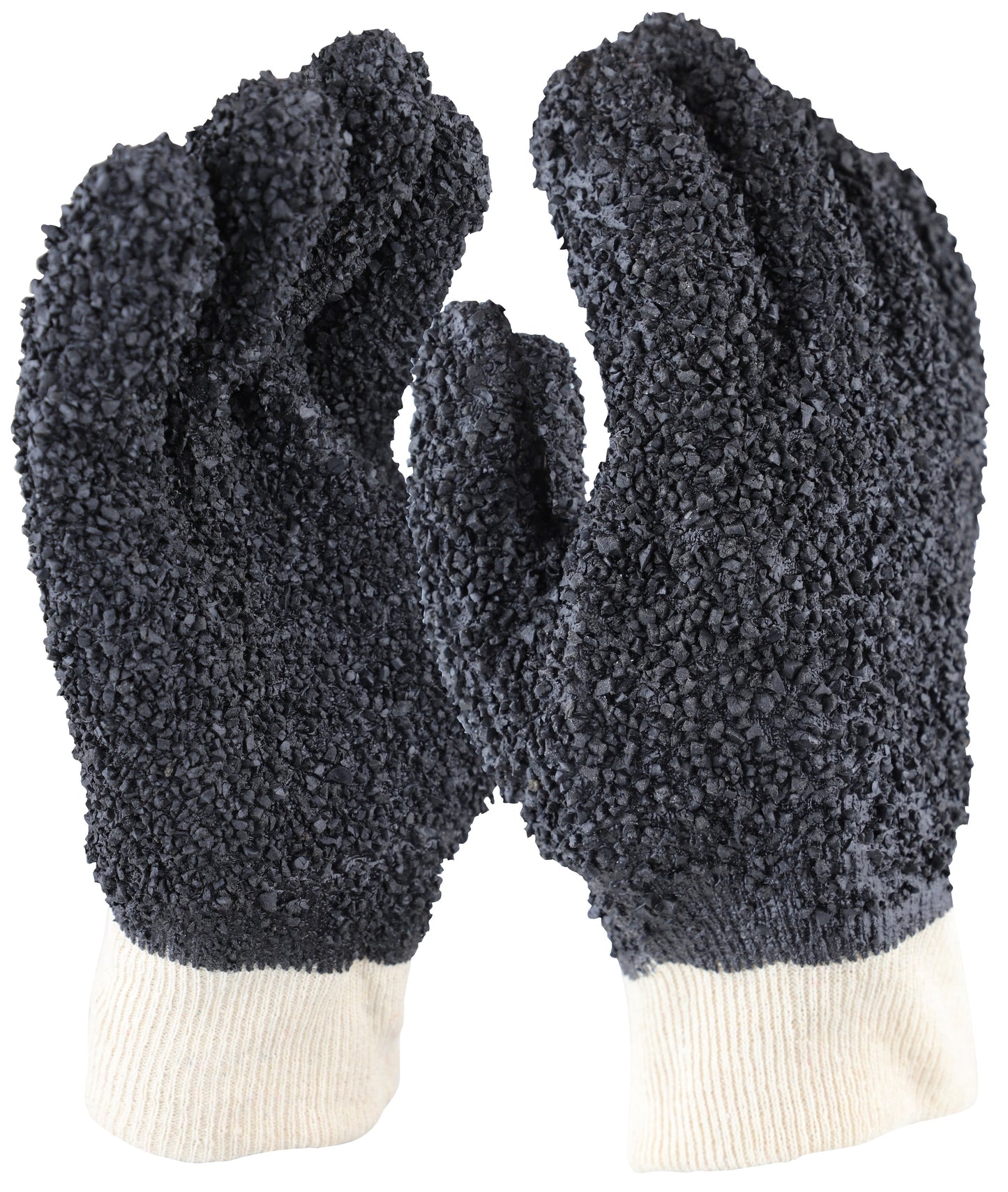 Grizzly Black PVC Debudding Glove - Retail Carded
