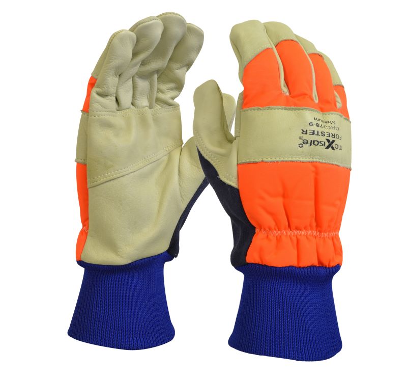 Forester Cowgrain Chainsaw Gloves