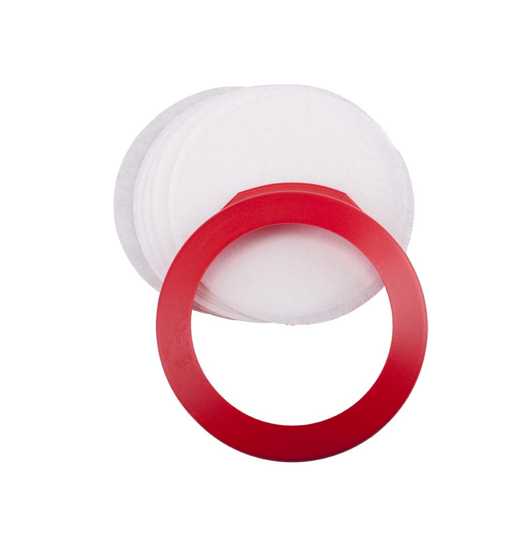 Prefilter for DIN Thread Filters - 10 pcs Prefilter + 1 Keeper