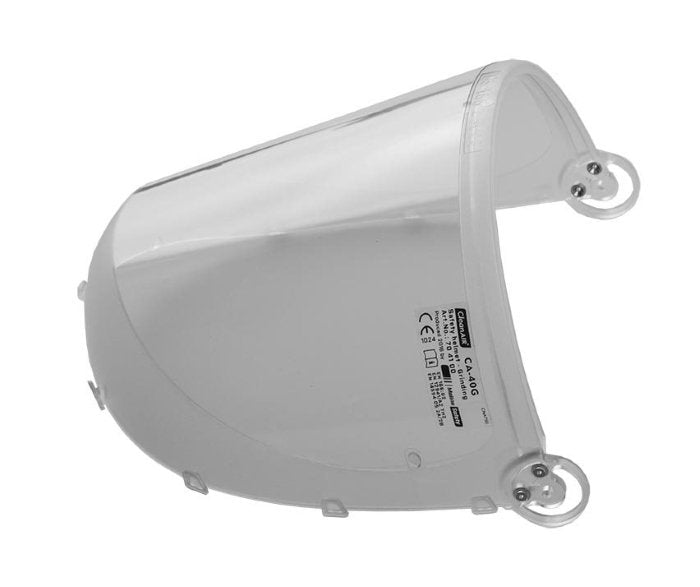 Cylindrical High Impact Visor for CA-40G helmet - tear-off compatible