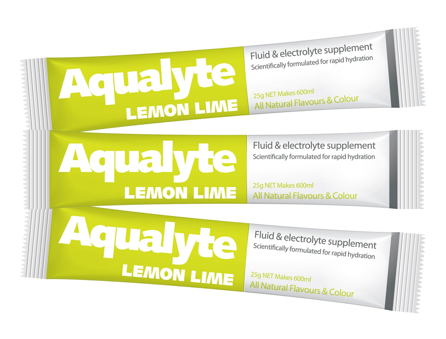 Aqualyte Electrolyte Powder Lemon Lime Flavoured Sachets 25g x 50