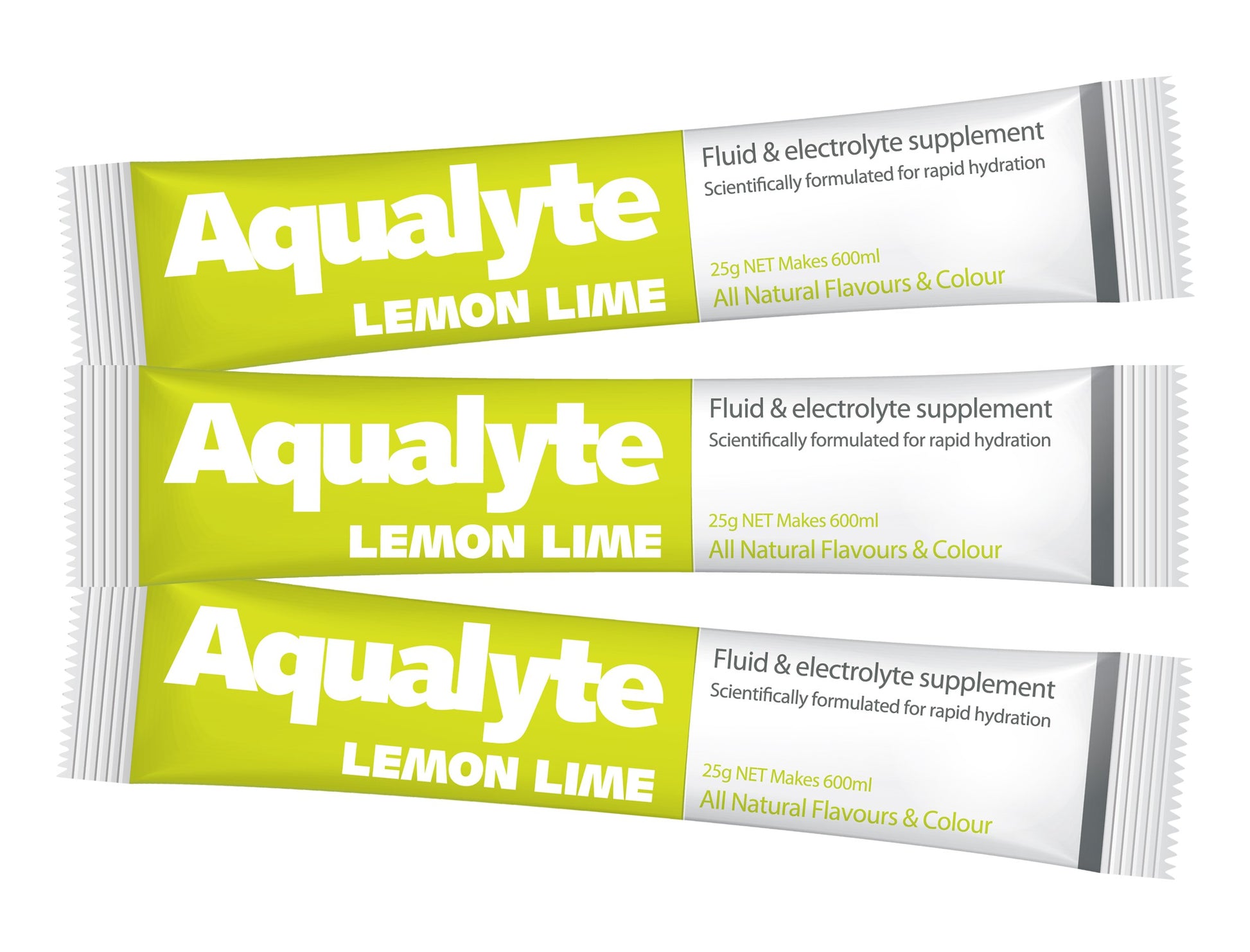 Aqualyte Electrolyte Powder Lemon Lime Flavoured Sachets 25g x 50