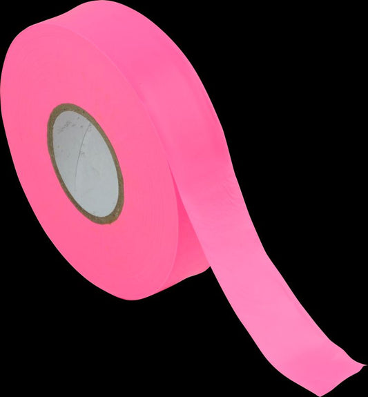 Maxisafe Fluoro Pink flagging tape