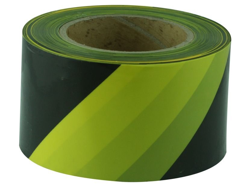 Maxisafe Yellow & black barricade tape