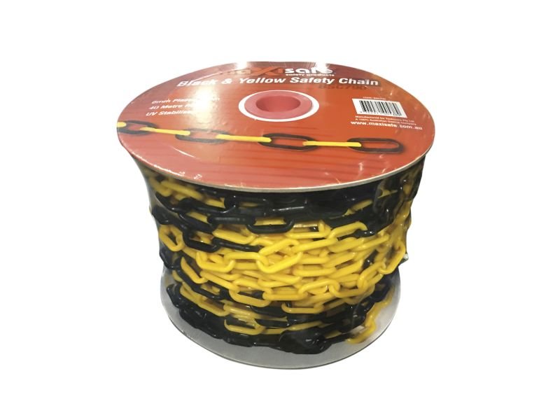 Maxisafe 6mm Black & Yellow Safety Chain