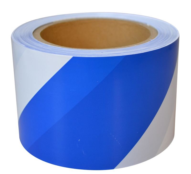 Maxisafe Blue and White barricade tape