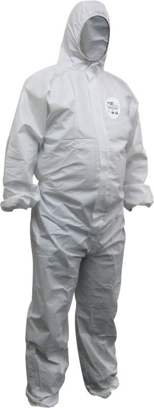 Chemguard SMS Disposable Coveralls - White - Type 5/6