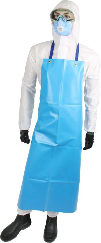 Blue PVC Apron 1000 x 1370mm (MOQ 5)