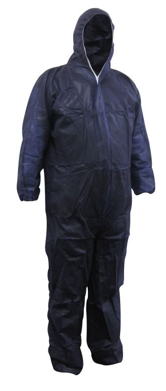 Maxisafe Blue Polypropylene disposable coveralls