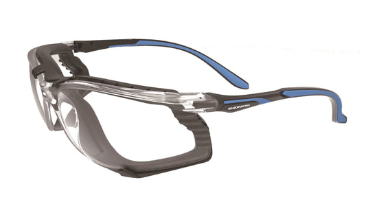 SWORDFISH Safety Glasses with Anti-Fog - Clear Lens, with gasket