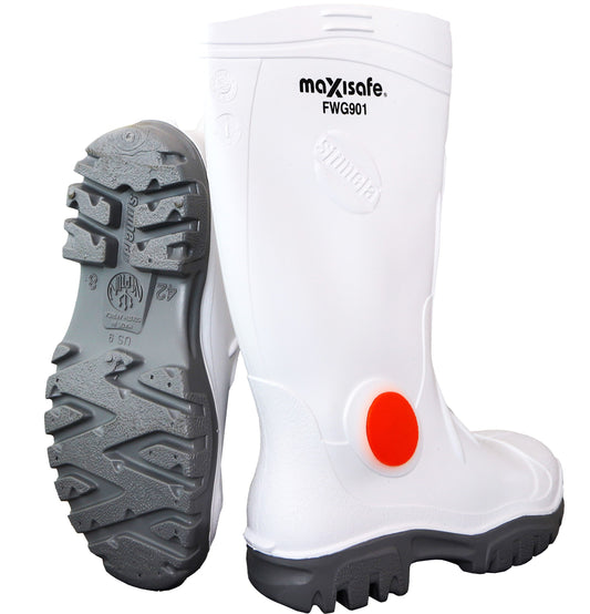EXECUTIVE White with Safety Toecap
