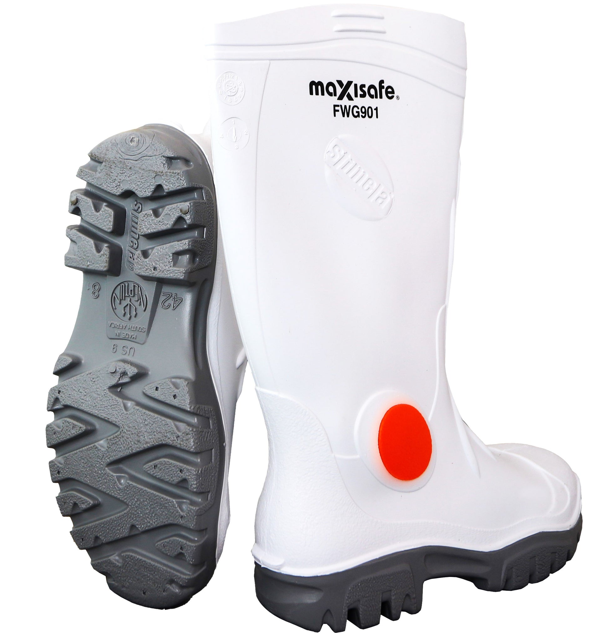 EXECUTIVE White with Safety Toecap