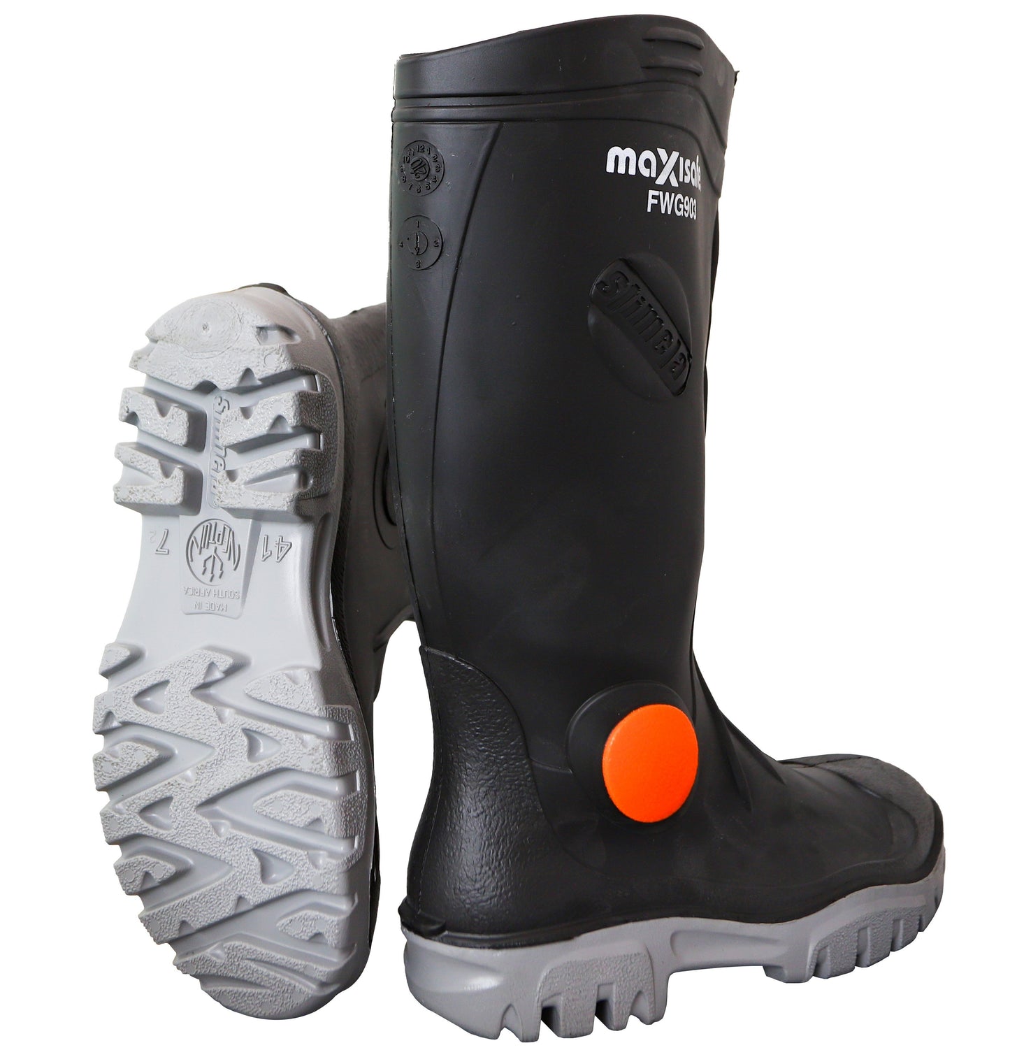 SUPERINTENDANT Black with Safety Toecap & Steel Midsole