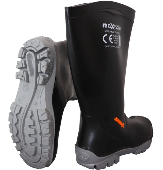 Shova Black Non-safety Gumboot