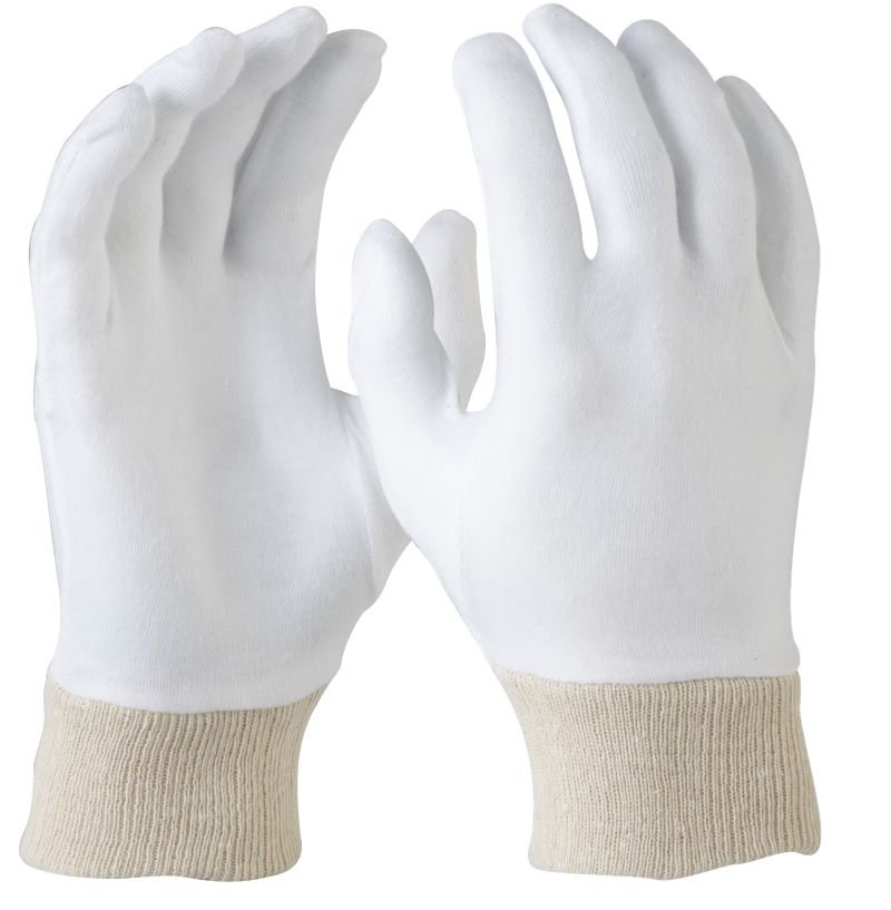 Maxisafe Interlock poly/cotton - knitted wrist - Retail Carded