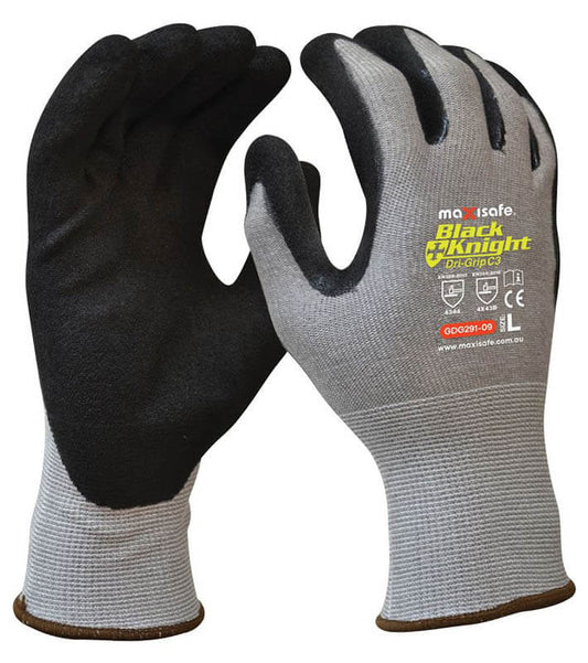 Black Knight Dri-Grip Cut B with Gripmaster Coating