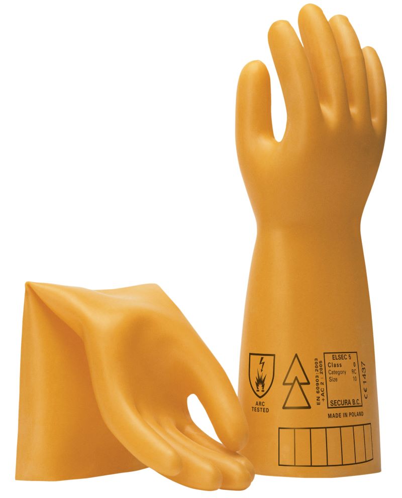 Electrical Insulating Glove, 1000v, 5kv Class 0