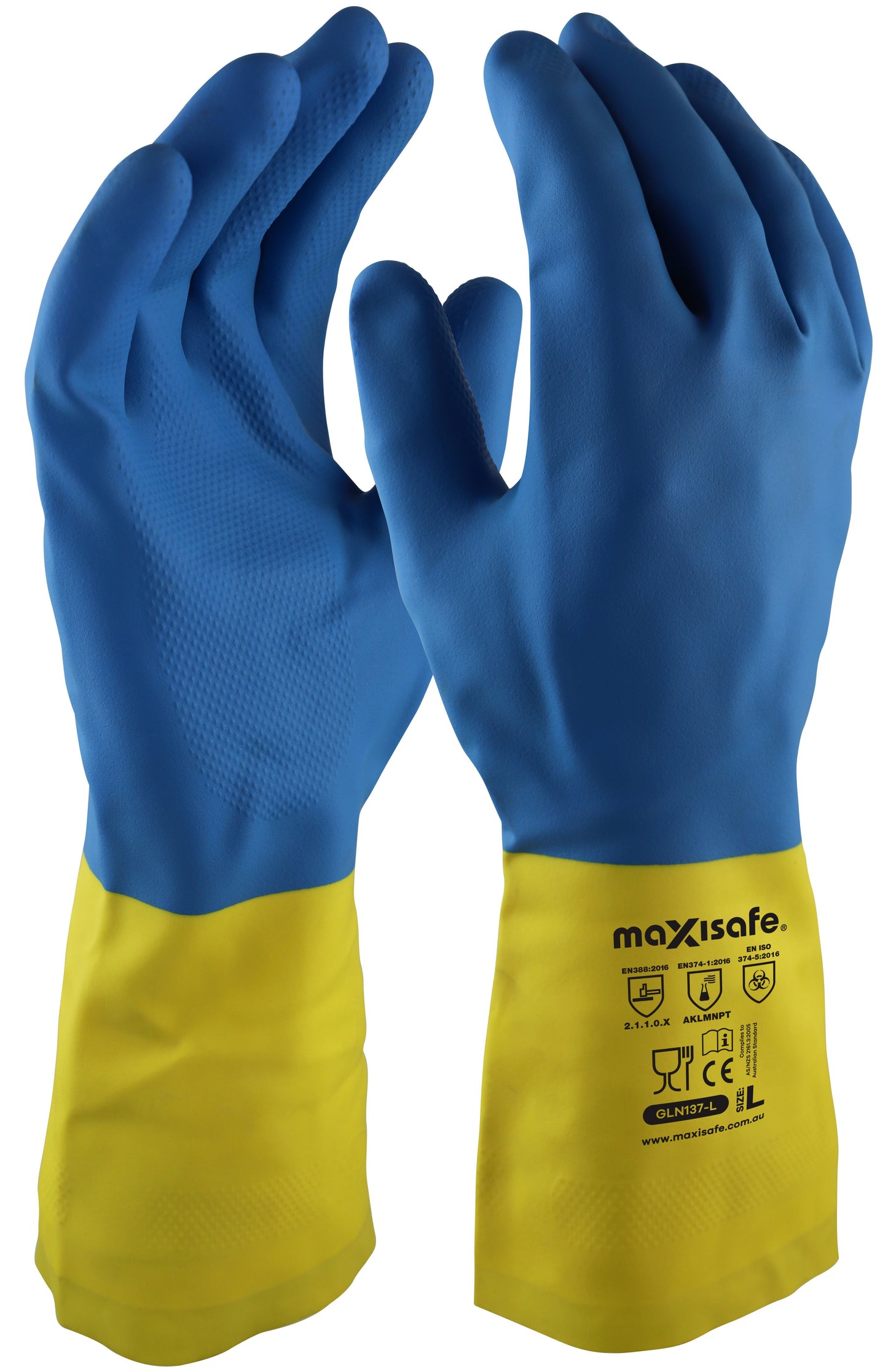 Neoprene over Latex glove, 30cm