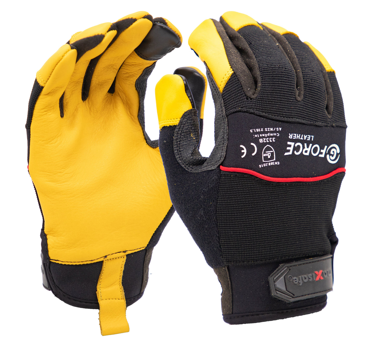 G-Force Leather' Mechanics glove with leather palm