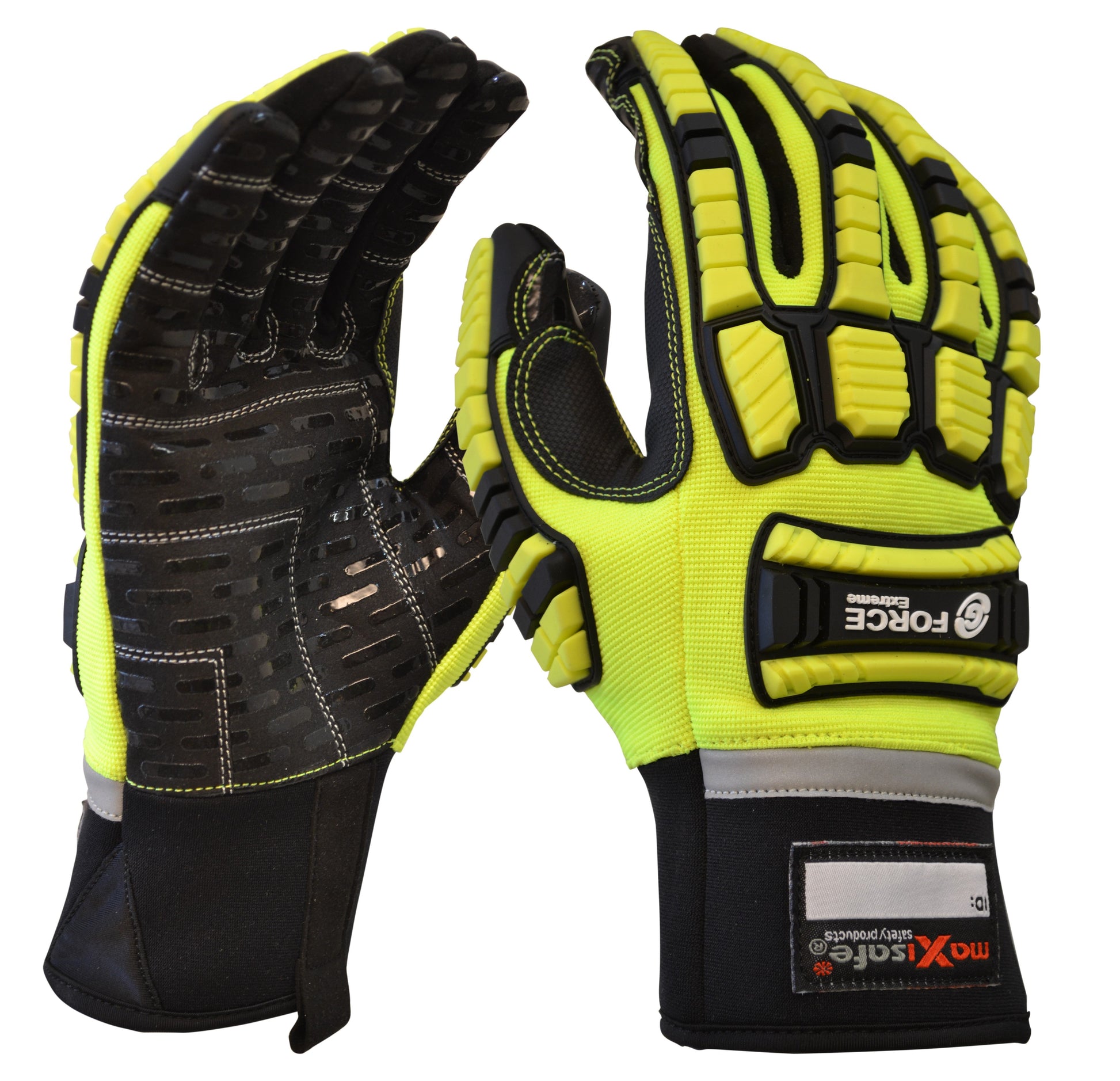 G-Force Xtreme' Mechanics Heavy Duty TPR Back Glove