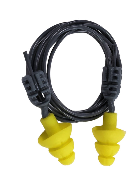Ergo Push & Twist Corded Earplugs - Class 4, 24dB