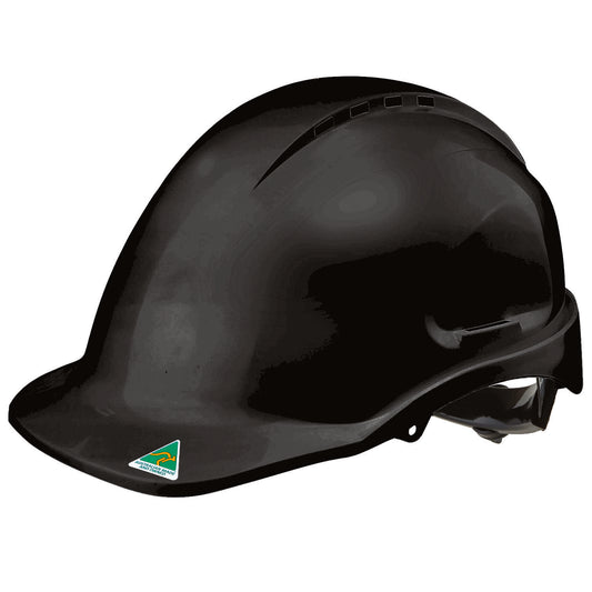 Maxisafe Vented Hard Hat - Ratchet Harness