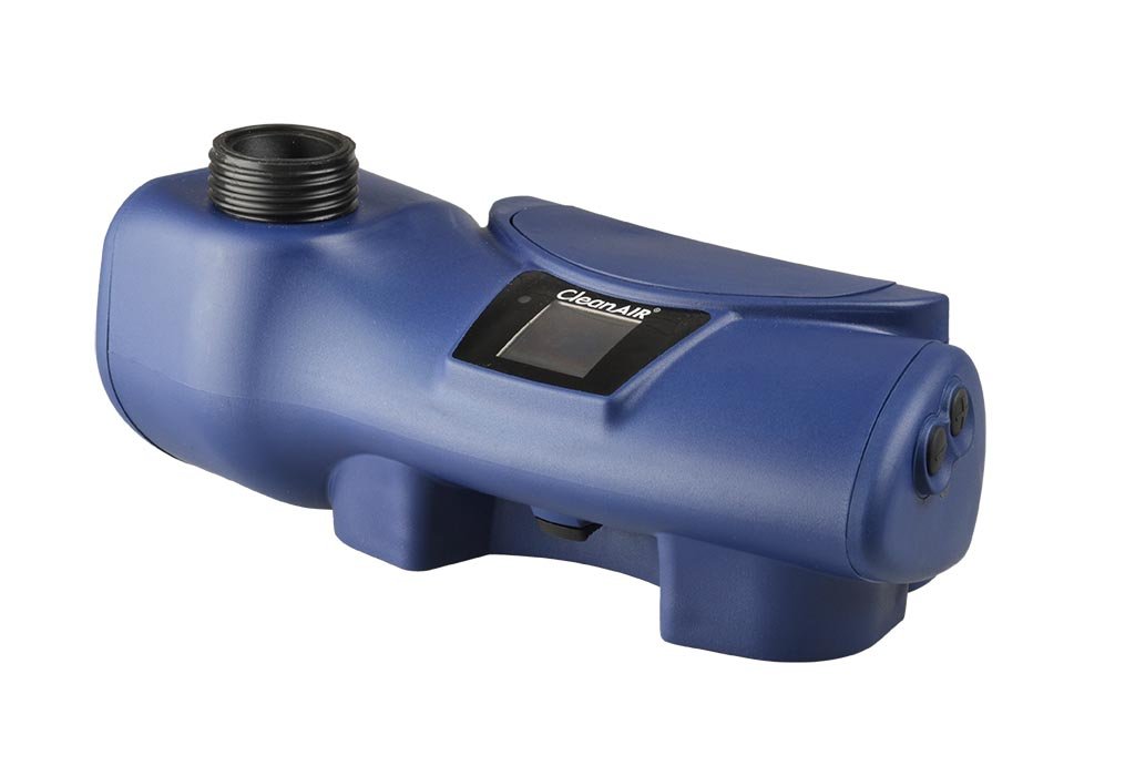 CleanAIR Chemical 2F Plus incl. standard battery, flow indicator and charger - NO belt, decon plugs or filters included