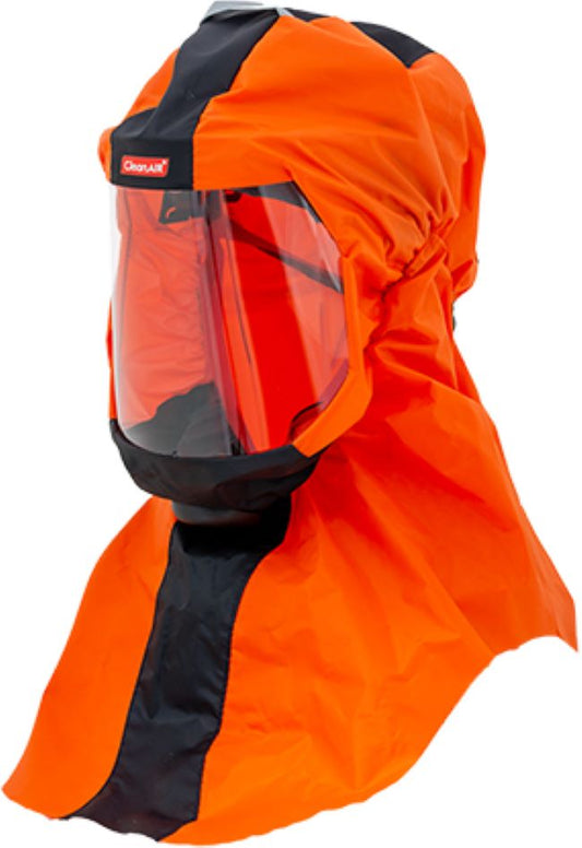 CleanAir Protective Long Respiratory Hood CA-2, Orange Colour