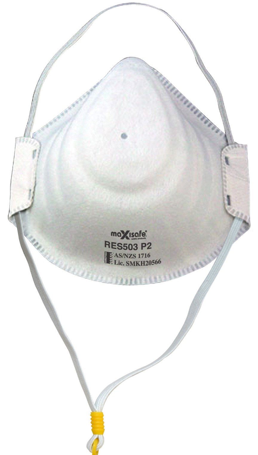 Maxisafe Moulded P2 respirator, Card of 3
