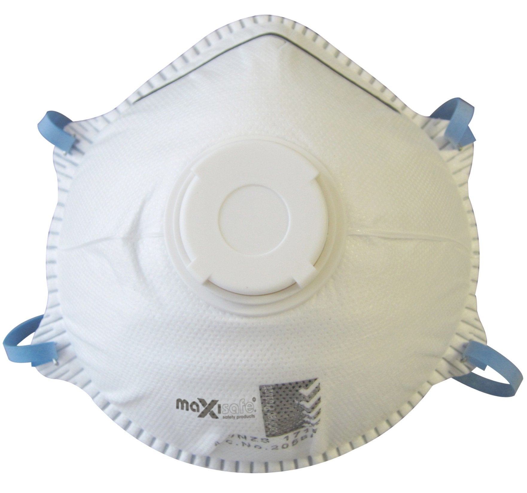 Maxisafe Conical P2 Respirator with Valve, Box of 10